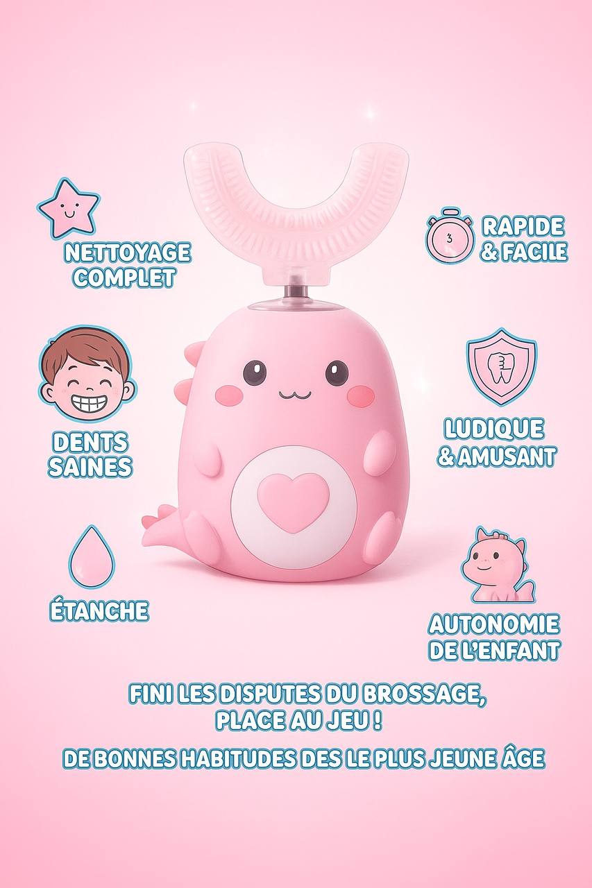 Magik Smile™ - Brosse à dents 360° pour enfants