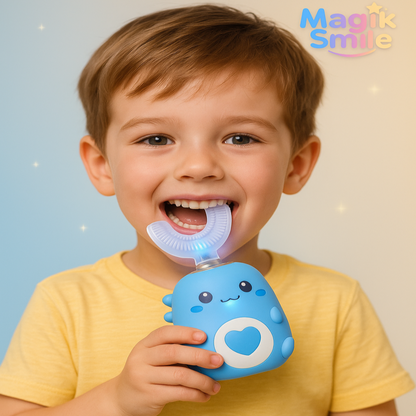Magik Smile™ - La brosse magique qui fait aimer le brossage aux enfants !
