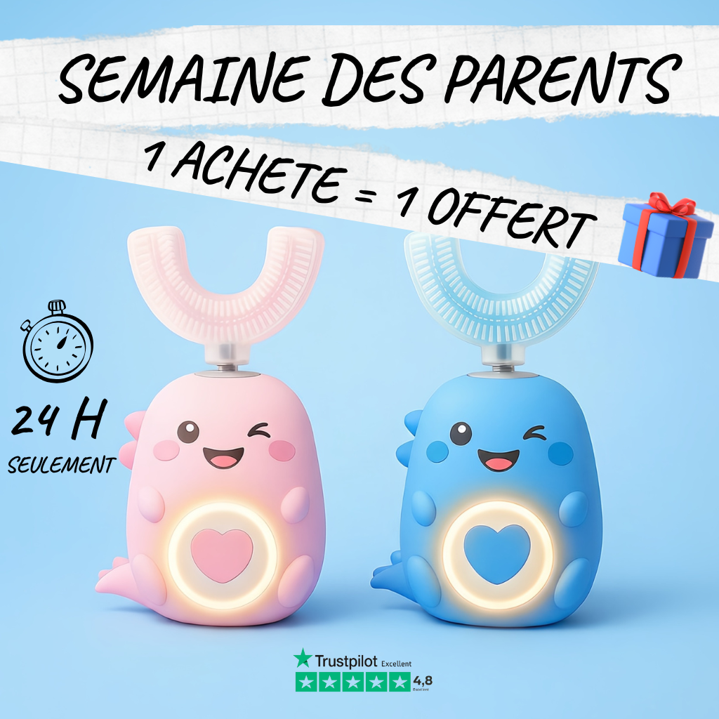 Magik Smile™ - La brosse magique qui fait aimer le brossage aux enfants !