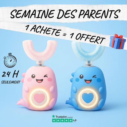 Magik Smile™ - La brosse magique qui fait aimer le brossage aux enfants !